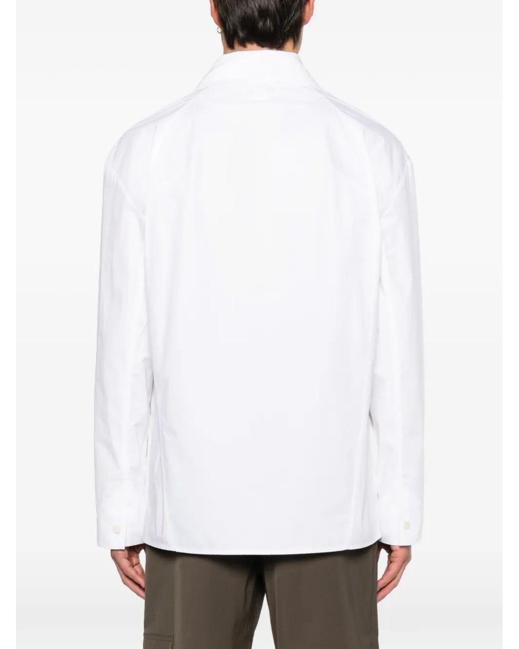 Jacquemus White The Boutis Jacket for men