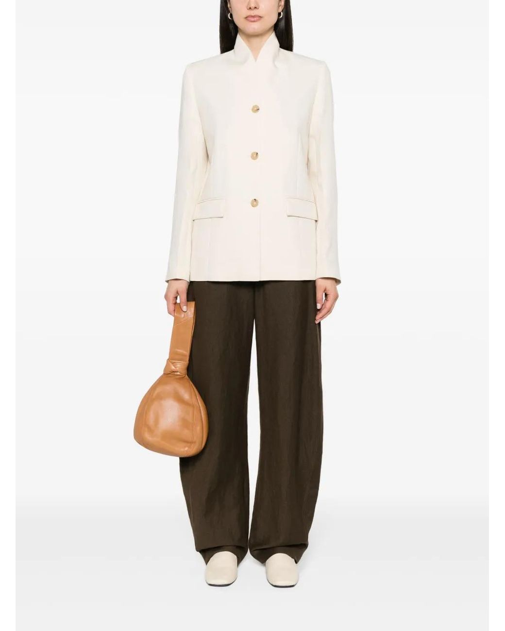 Totême Natural Single-breasted Blazer