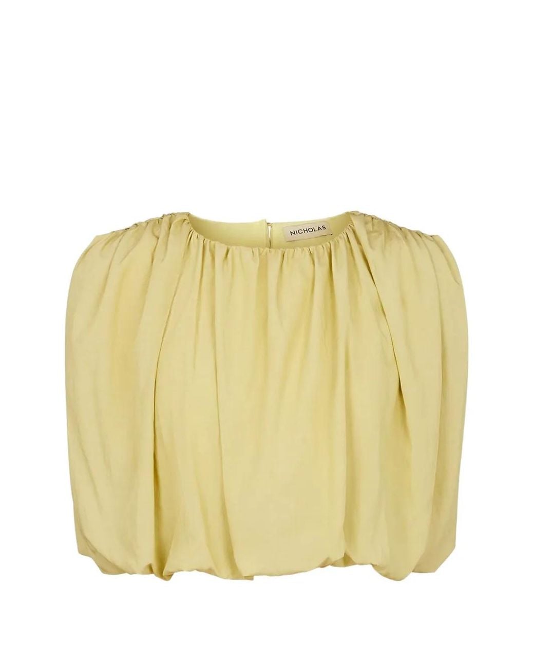 Top Nadira Nicholas de color Yellow