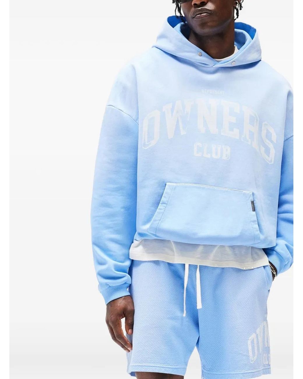 Sudadera Owners Club Con Logo Represent de hombre de color Blue