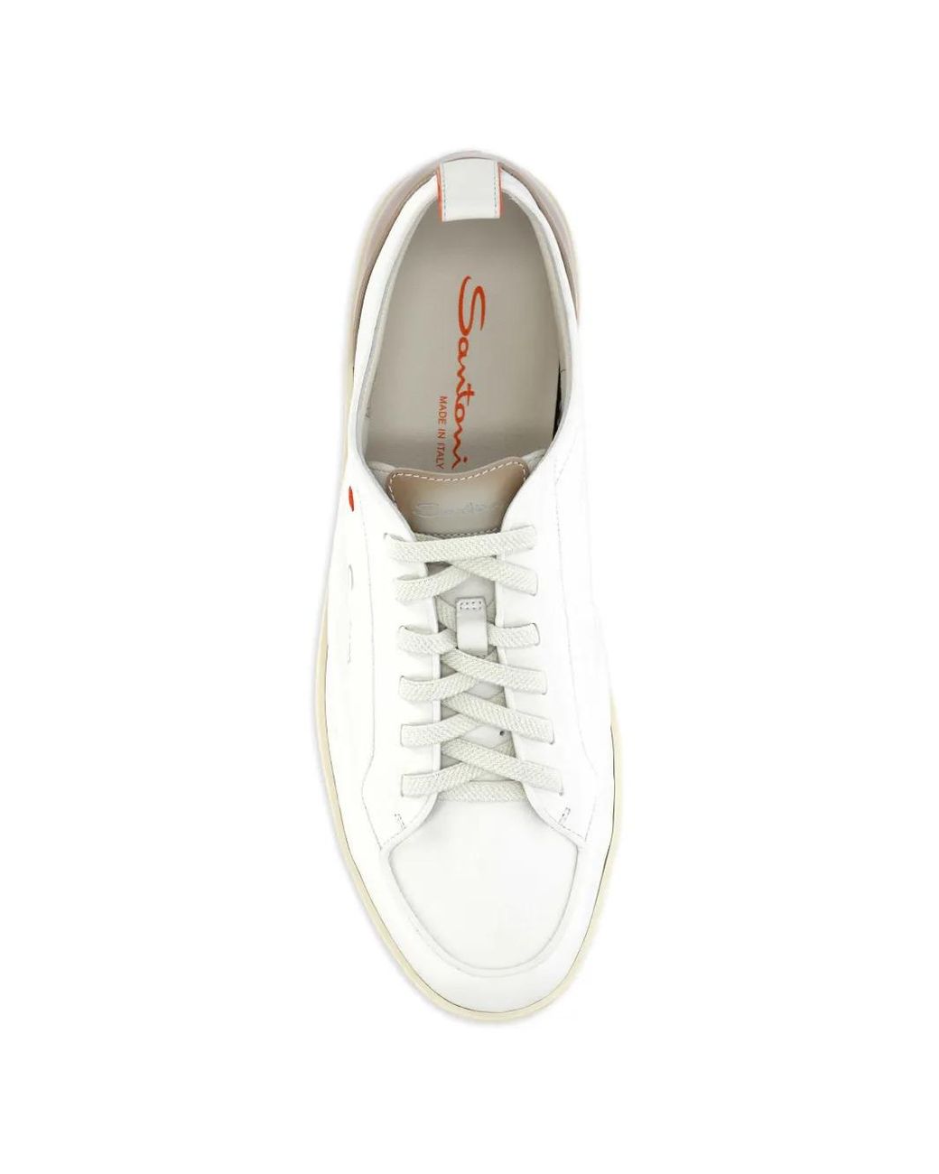 Baskets À Empiècements Santoni pour homme en coloris Natural