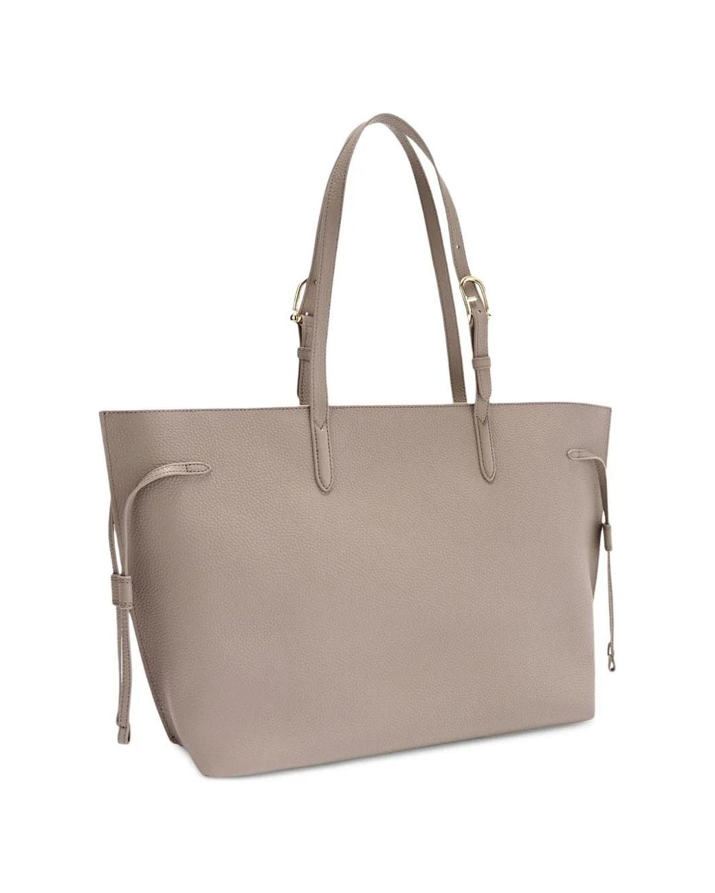 Furla Gray Großer Shopper