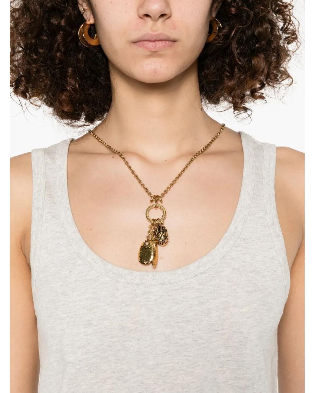 A.P.C. White Embroidered-Logo High-Neck Sweater