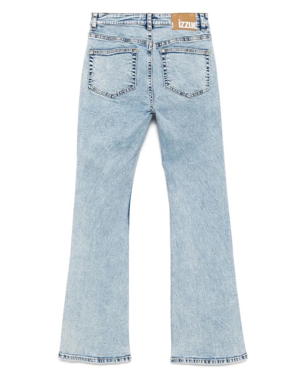 Izzue Blue Flared Jeans