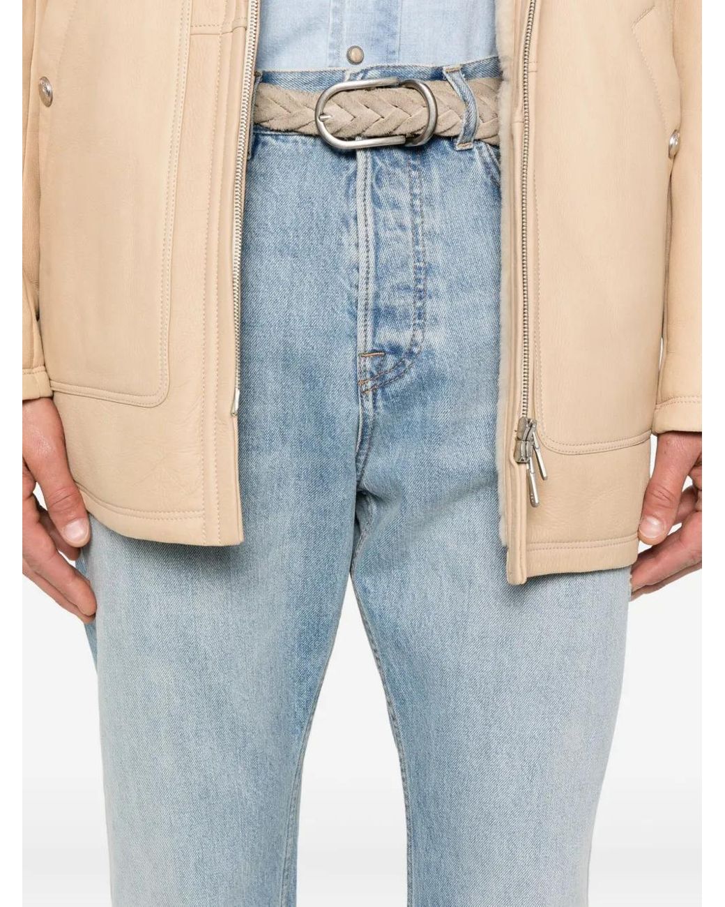 Eleventy Straight Jeans in het Blue voor heren