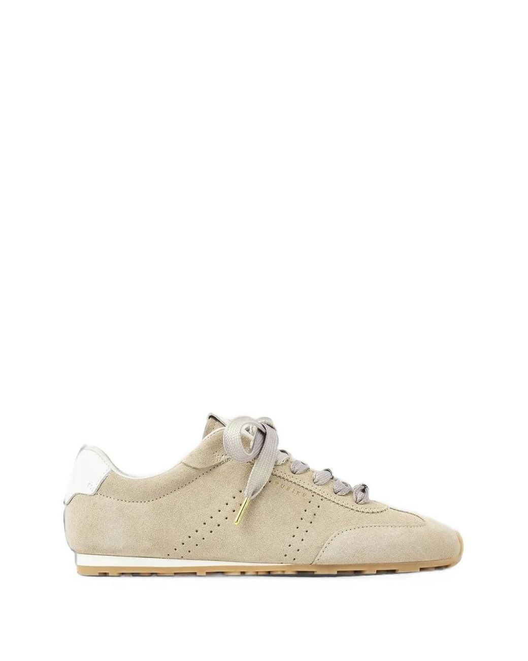 Nubikk White Billy Lou Suede Sneakers