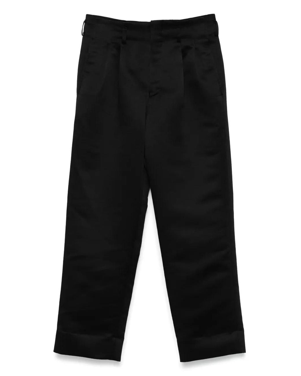 Comme des Garçons Black Cropped Tailored Trousers