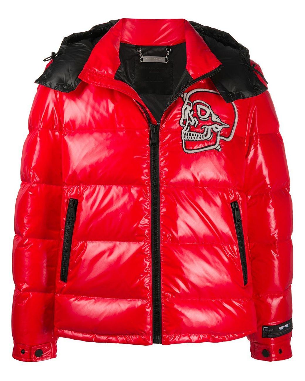 embroidered puffer jacket