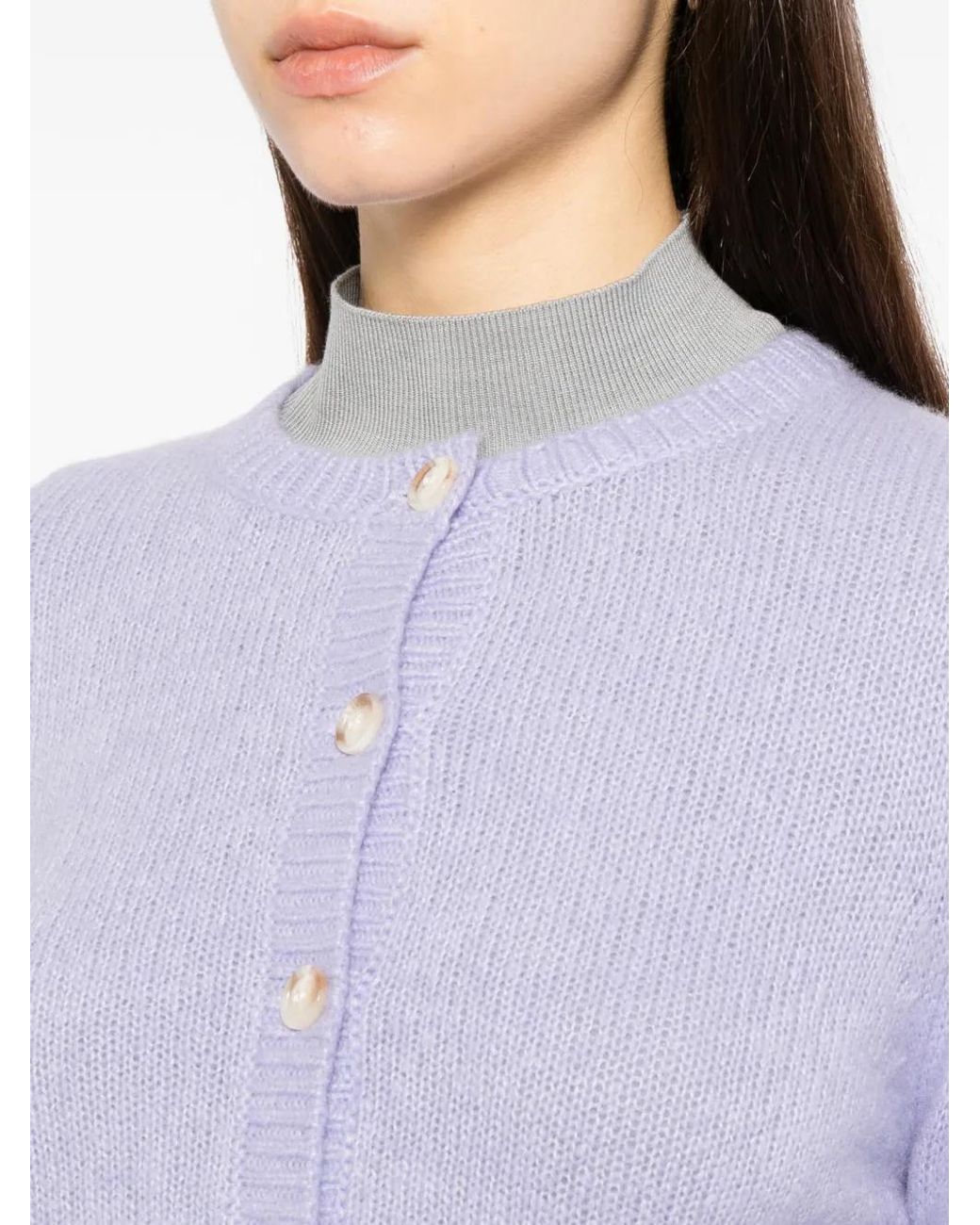 Lisa Yang Purple Cardigan Felicia