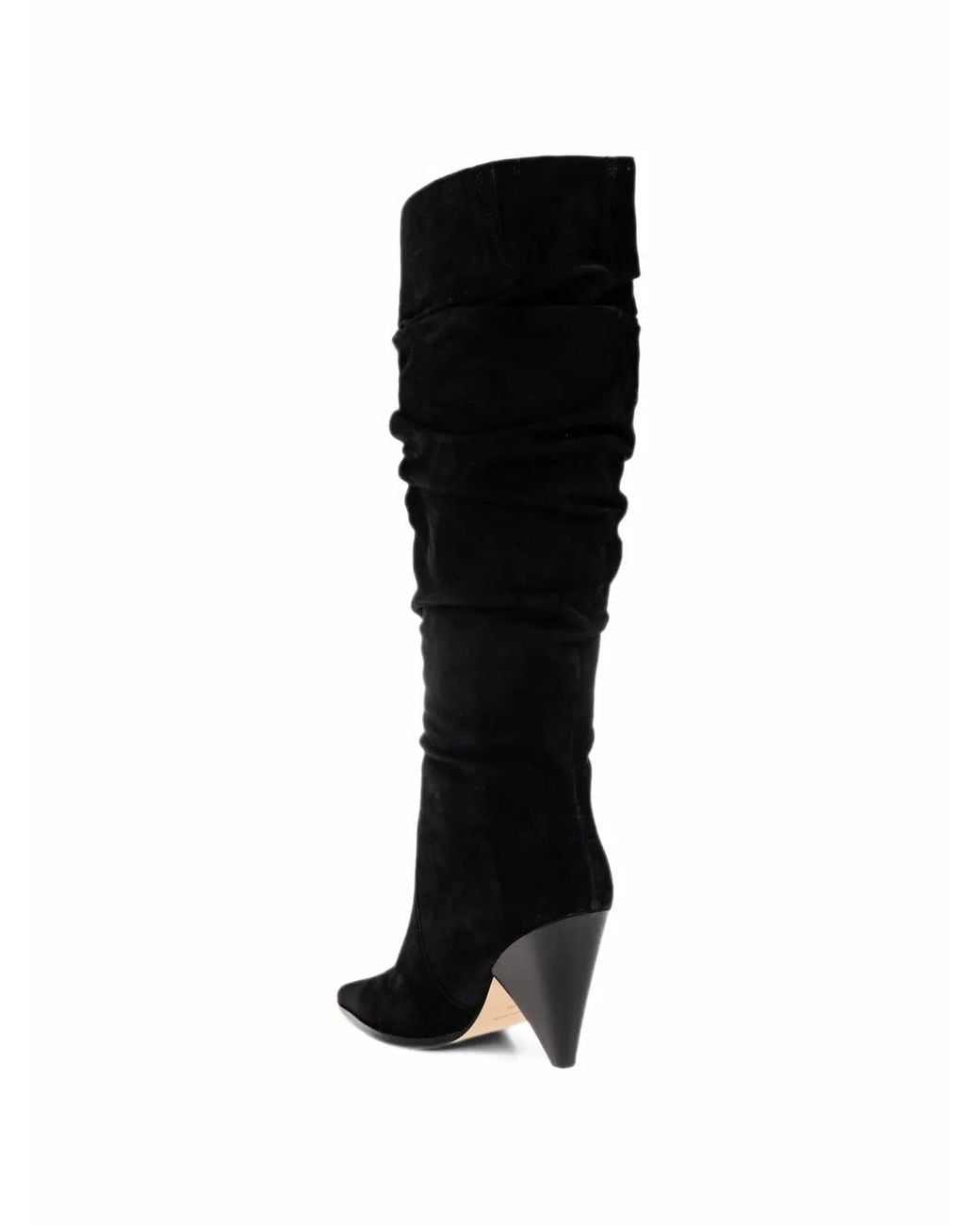 MICHAEL Michael Kors Black Jayla Suede Slouchy Boots