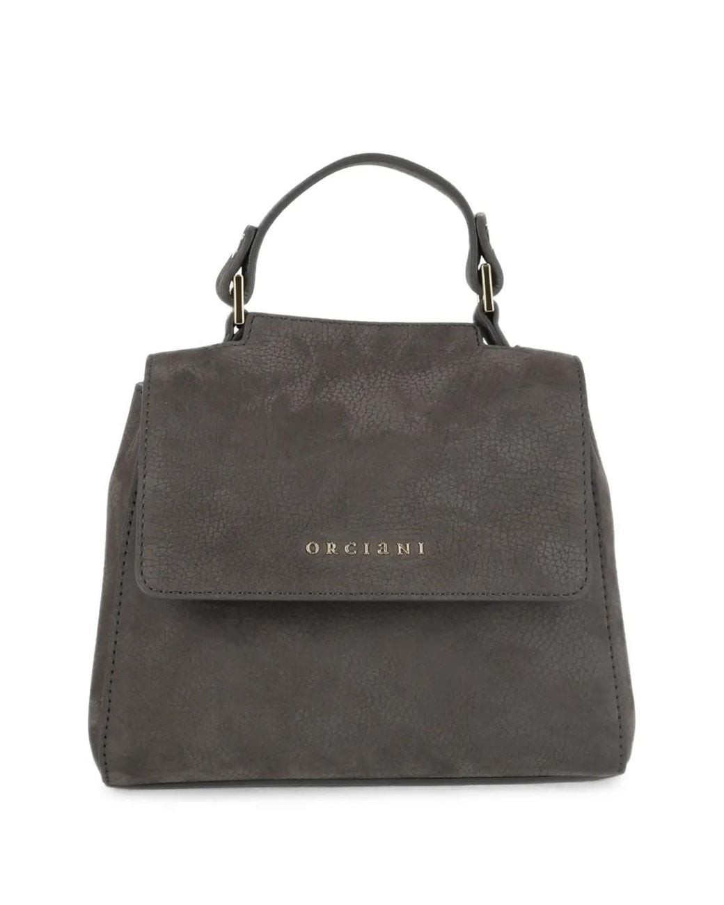 Orciani Black Sveva Leather Tote Bag