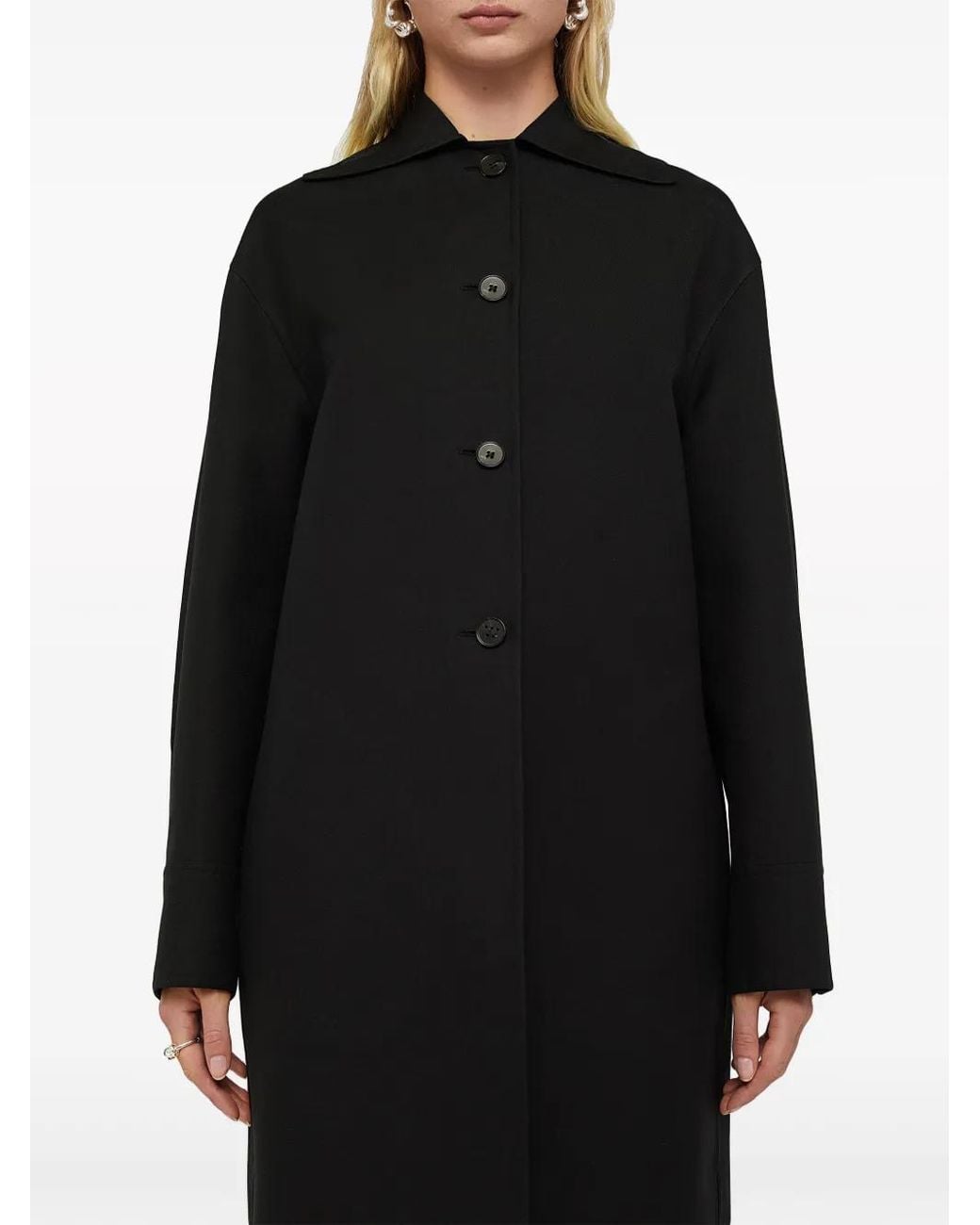 Jil Sander Coats Black
