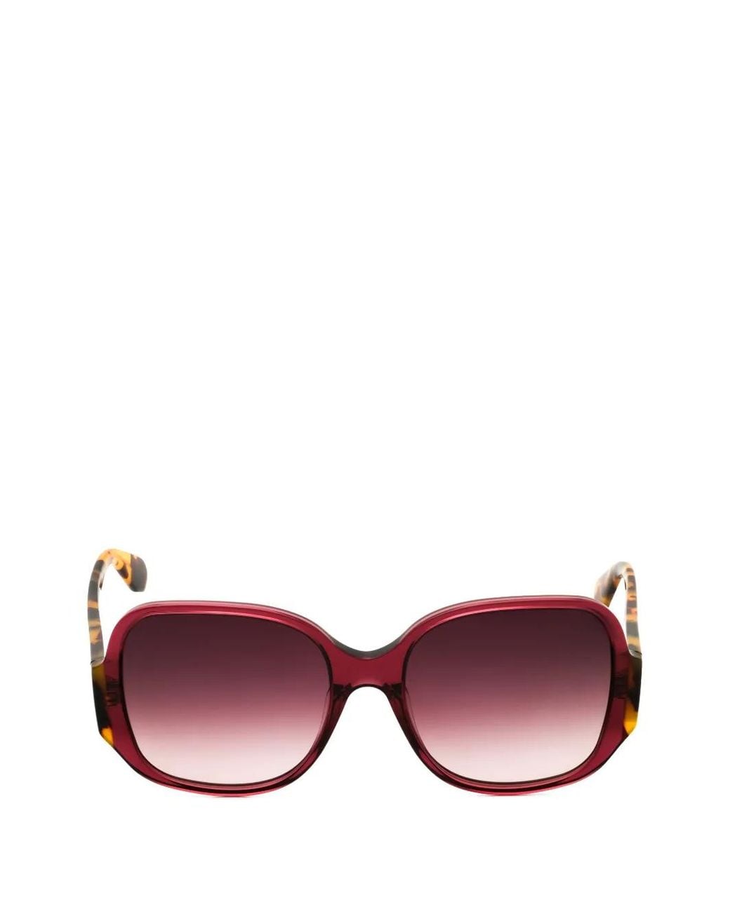 Adidas Pink Oversized-Frame Sunglasses