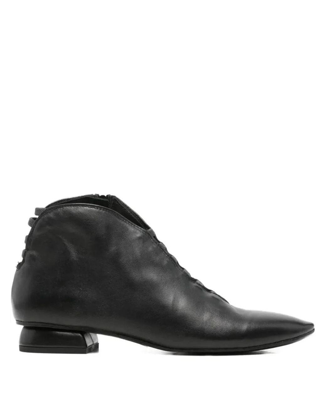 Botines De Piel Kudeta de color Black