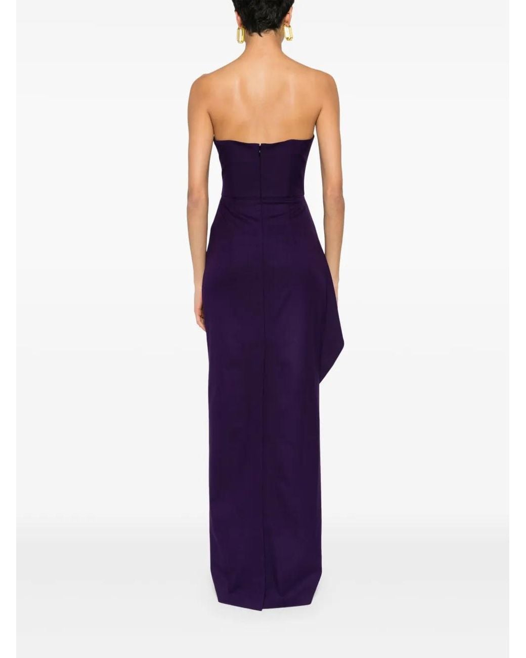 V:PM ATELIER Blue Jess Maxi Dress