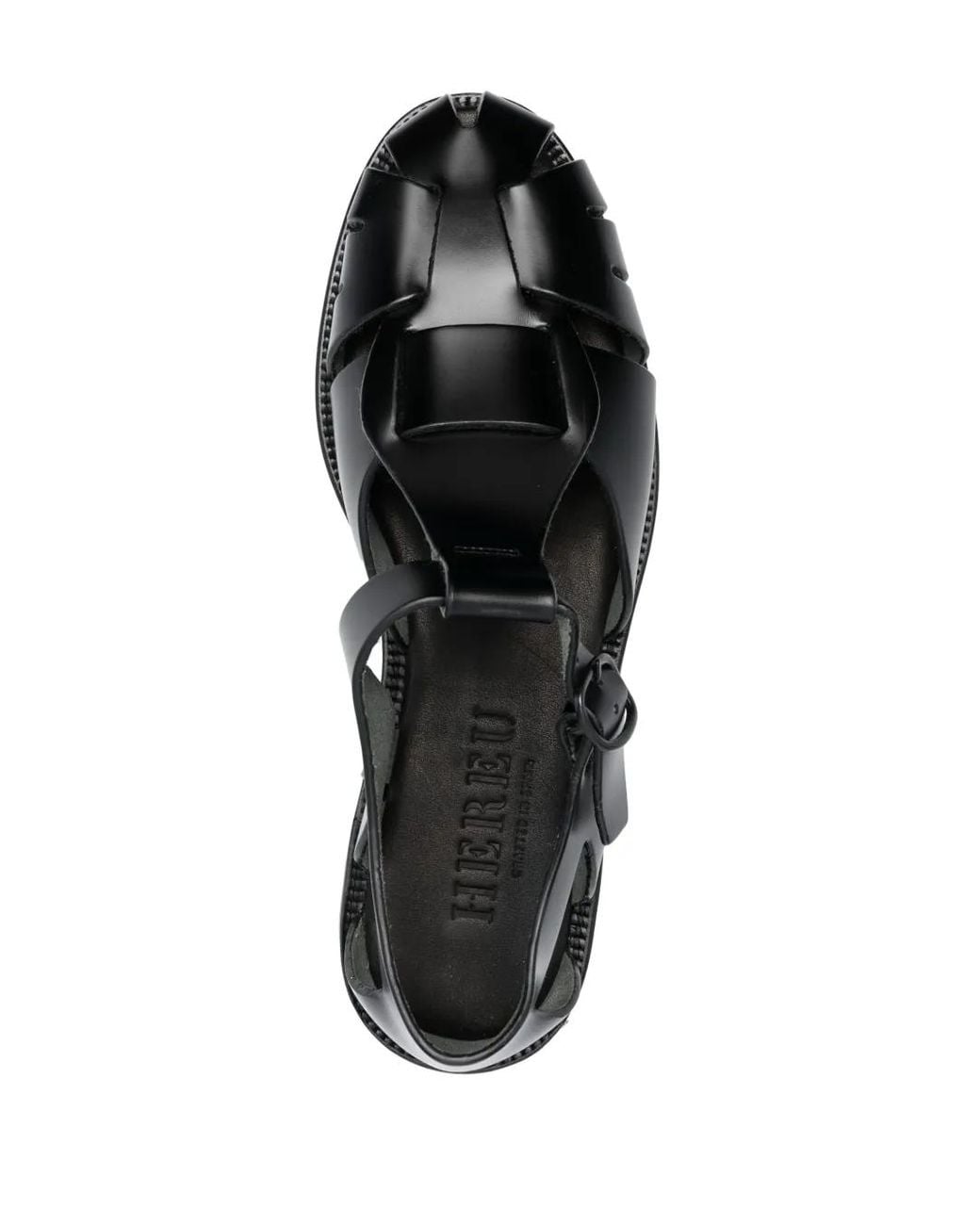 Hereu Black Pesca" Sandal