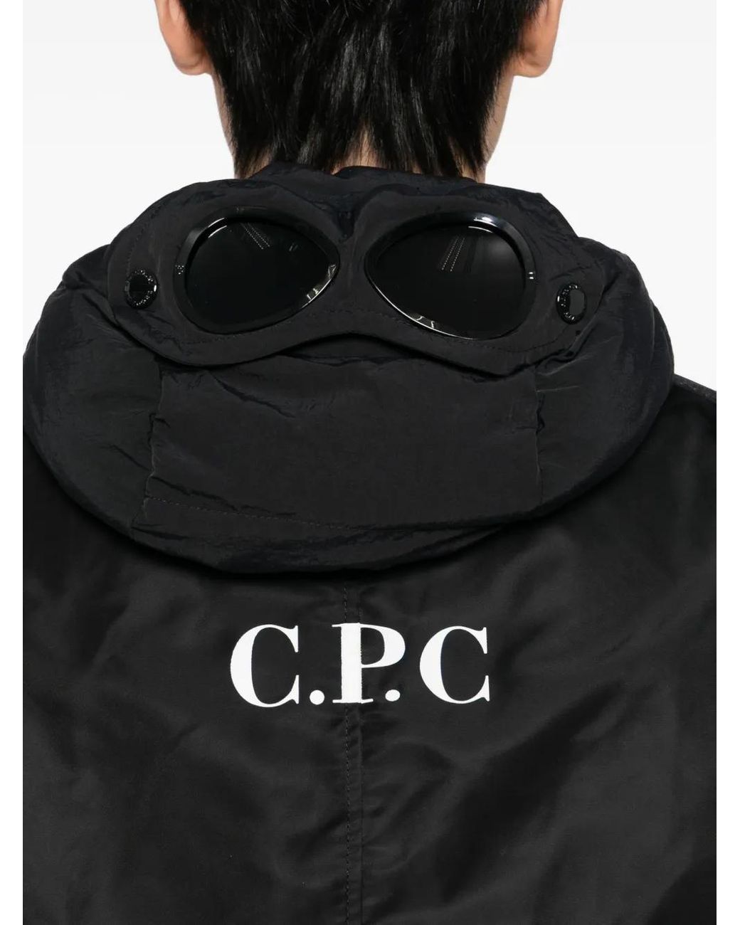 Junya Watanabe Black X C.P. Company Hooded Jacket for men