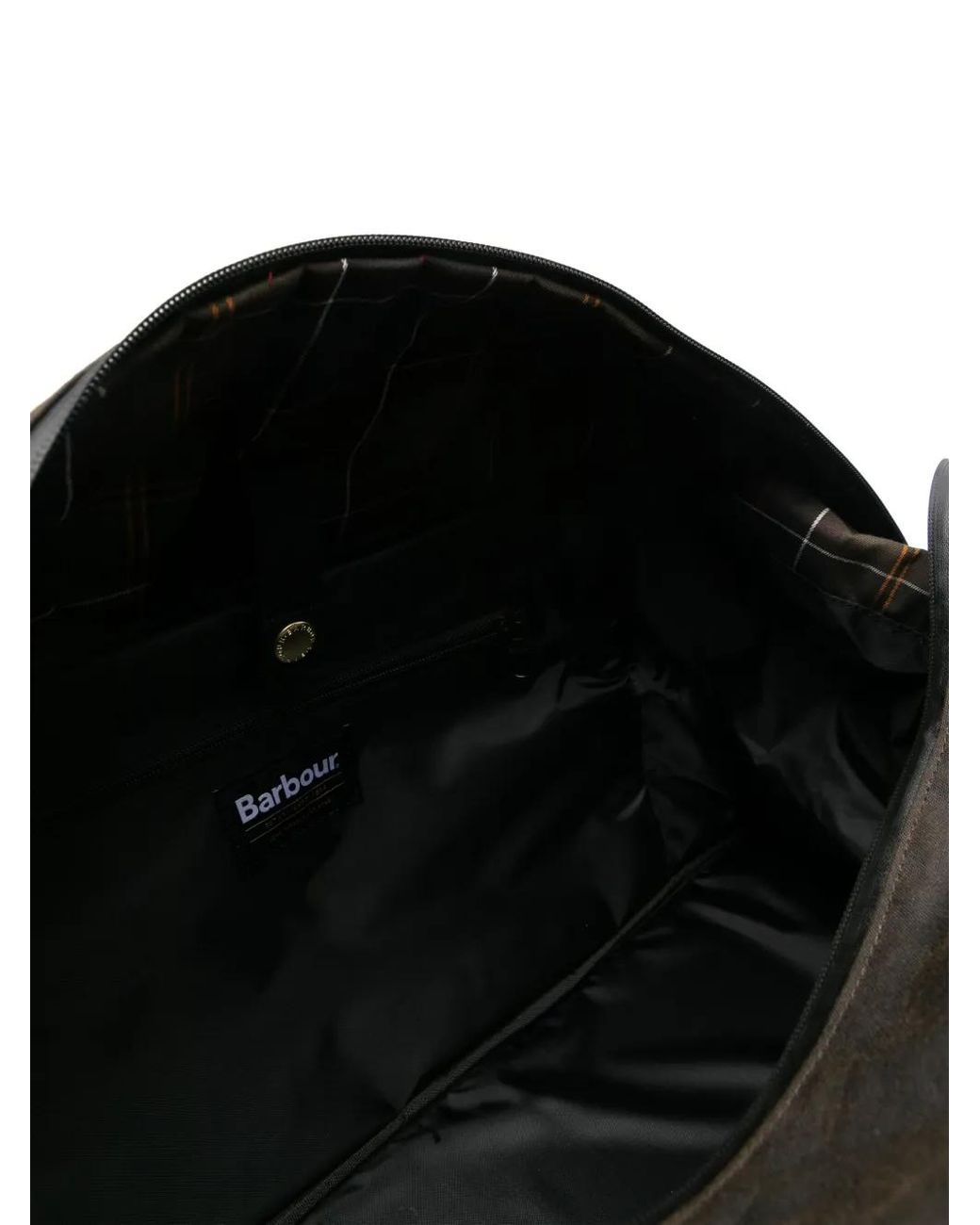 Borsone Field di Barbour in Black da Uomo