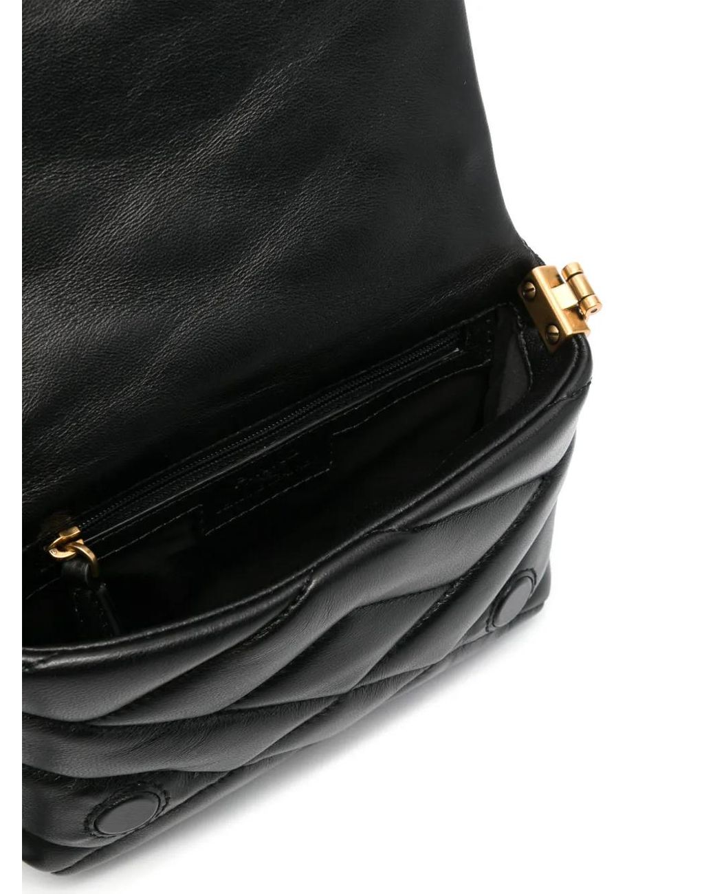 Pinko Black Baby Love Click Cross Body Bag