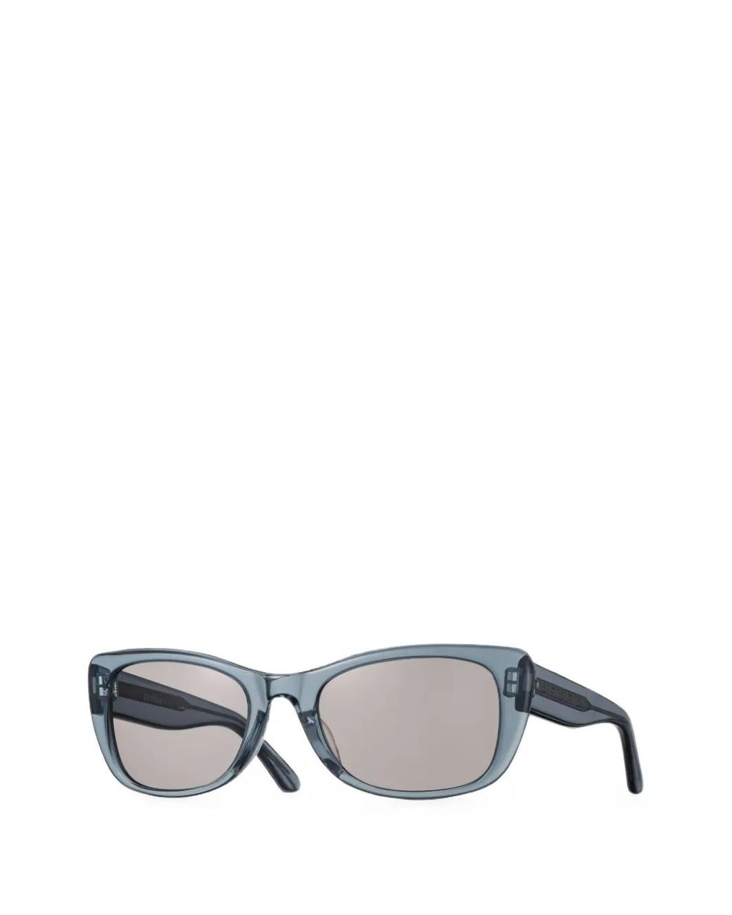 Eyevan 7285 Gray Gentry-E Rectangle-Frame Sunglasses