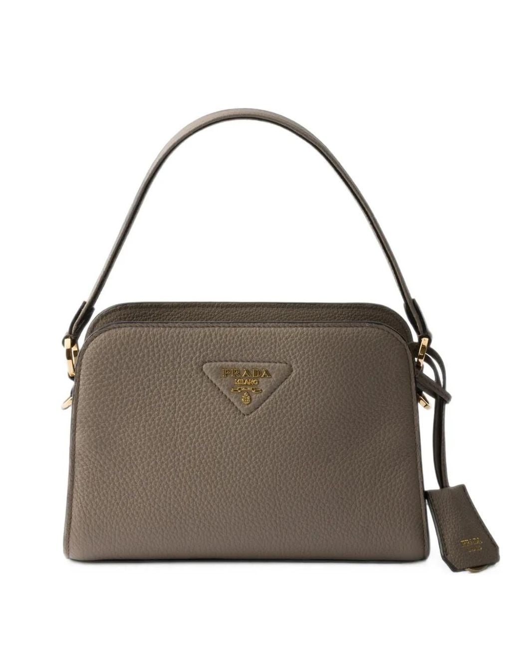 Borsa A Mano Mini di Prada in Brown