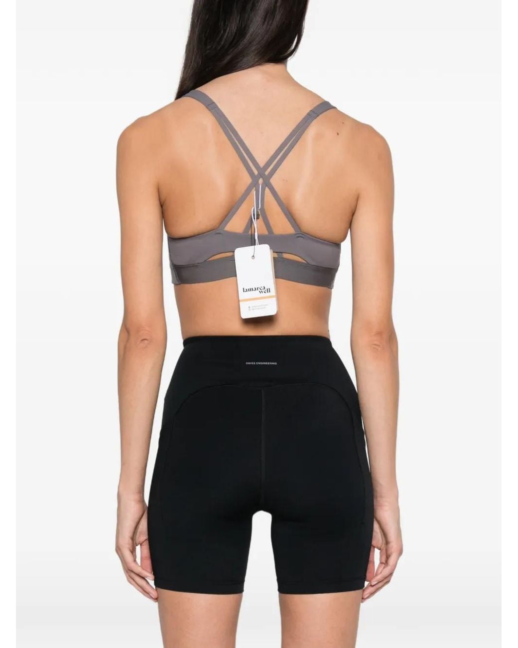 On Shoes Gray Studio Sports Bra