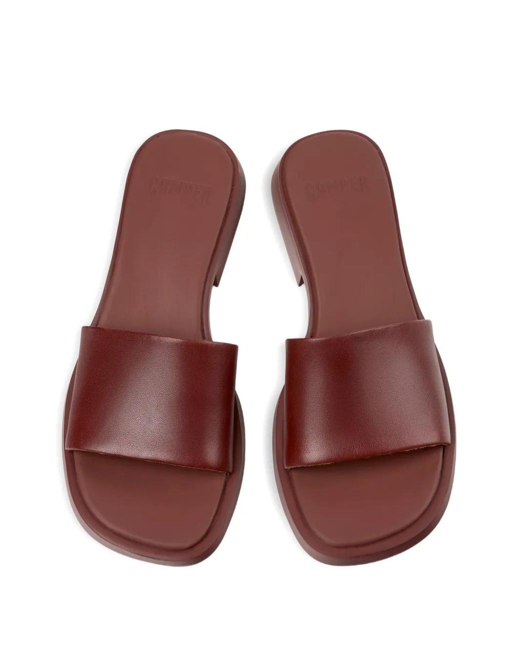 Camper Red Dana Open-Toe Sandals