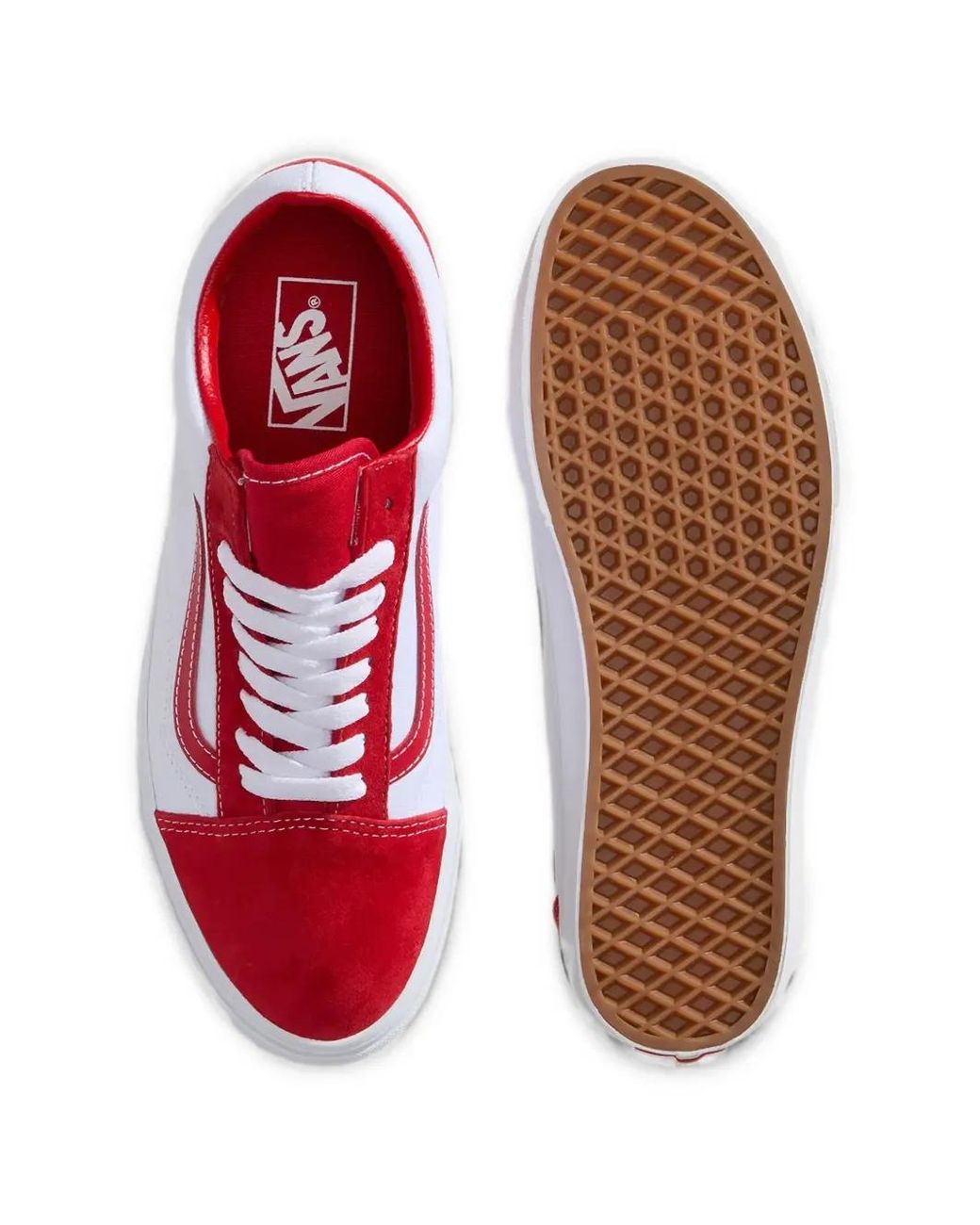 Vans Red Old Skool Sneakers