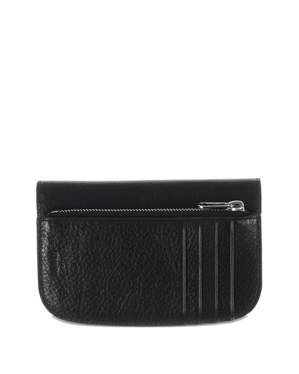 Lemaire Black Leather Cardholder for men