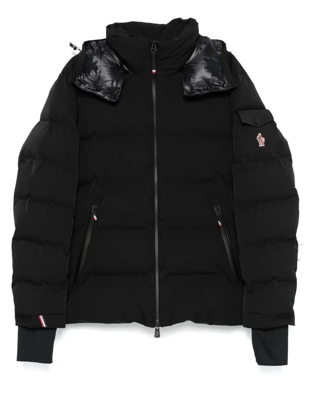 Moncler Black Coats for men