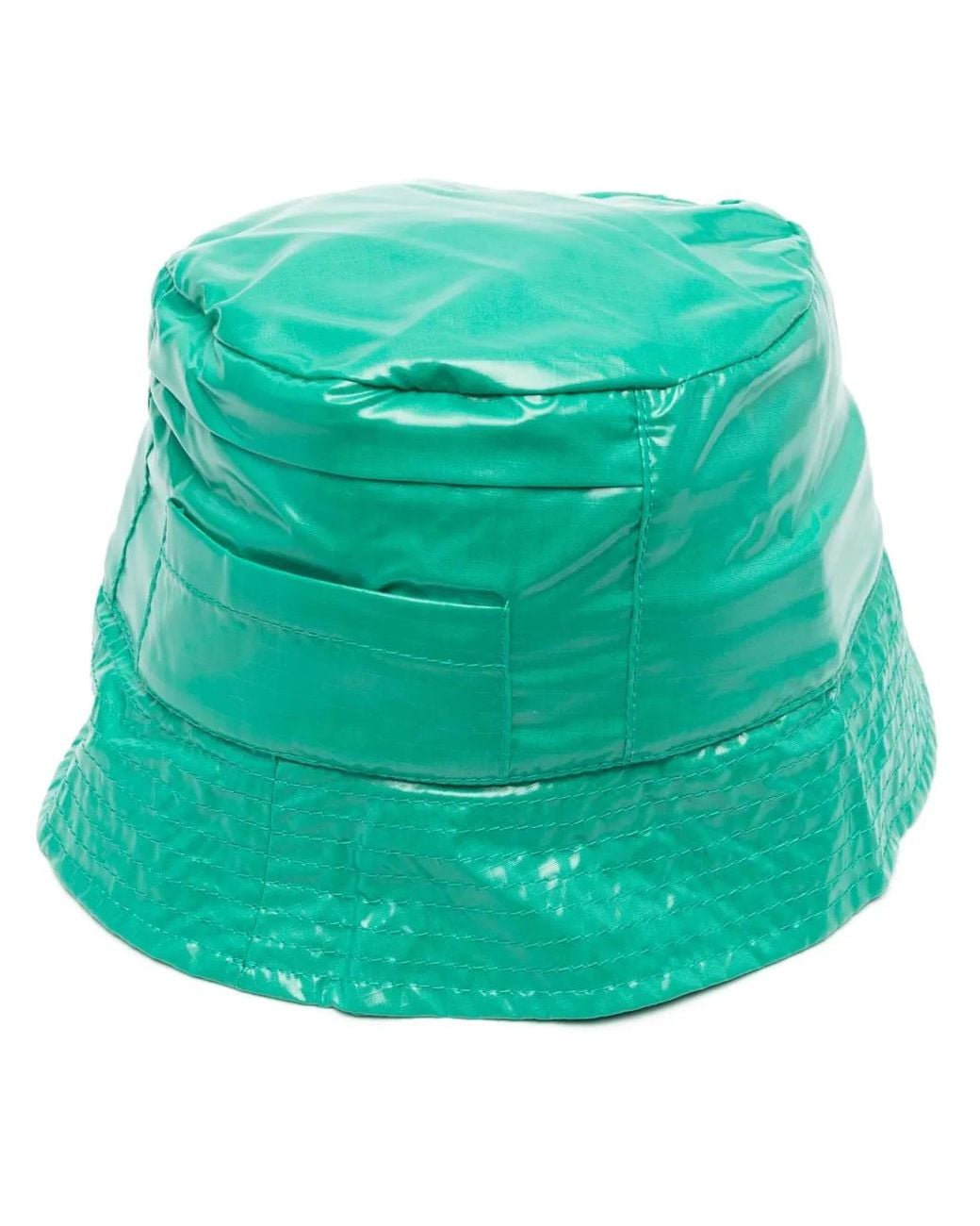 K-Way Green Pocket-Detail Bucket Hat