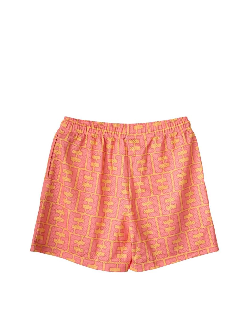 Eric Emanuel Pink Ee Basic Logo-Print Shorts for men