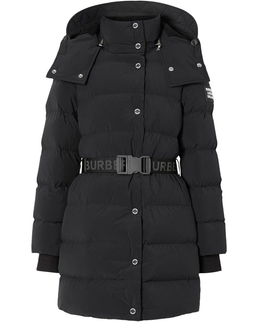 burberry belted coat