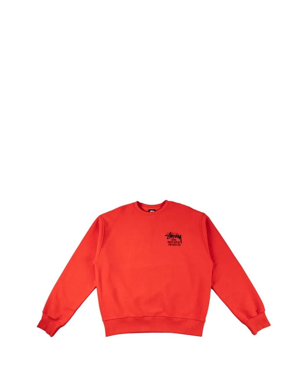 Stussy Red Dover Street Market Los Angeles Sweater for men