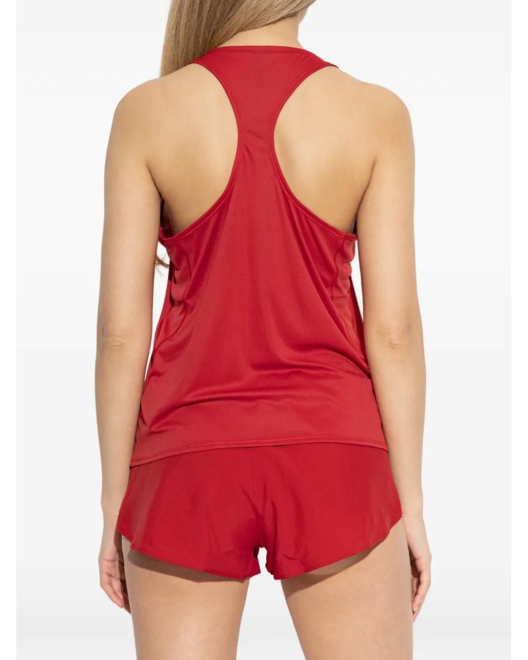 Adidas Red Adizero Racerback Top
