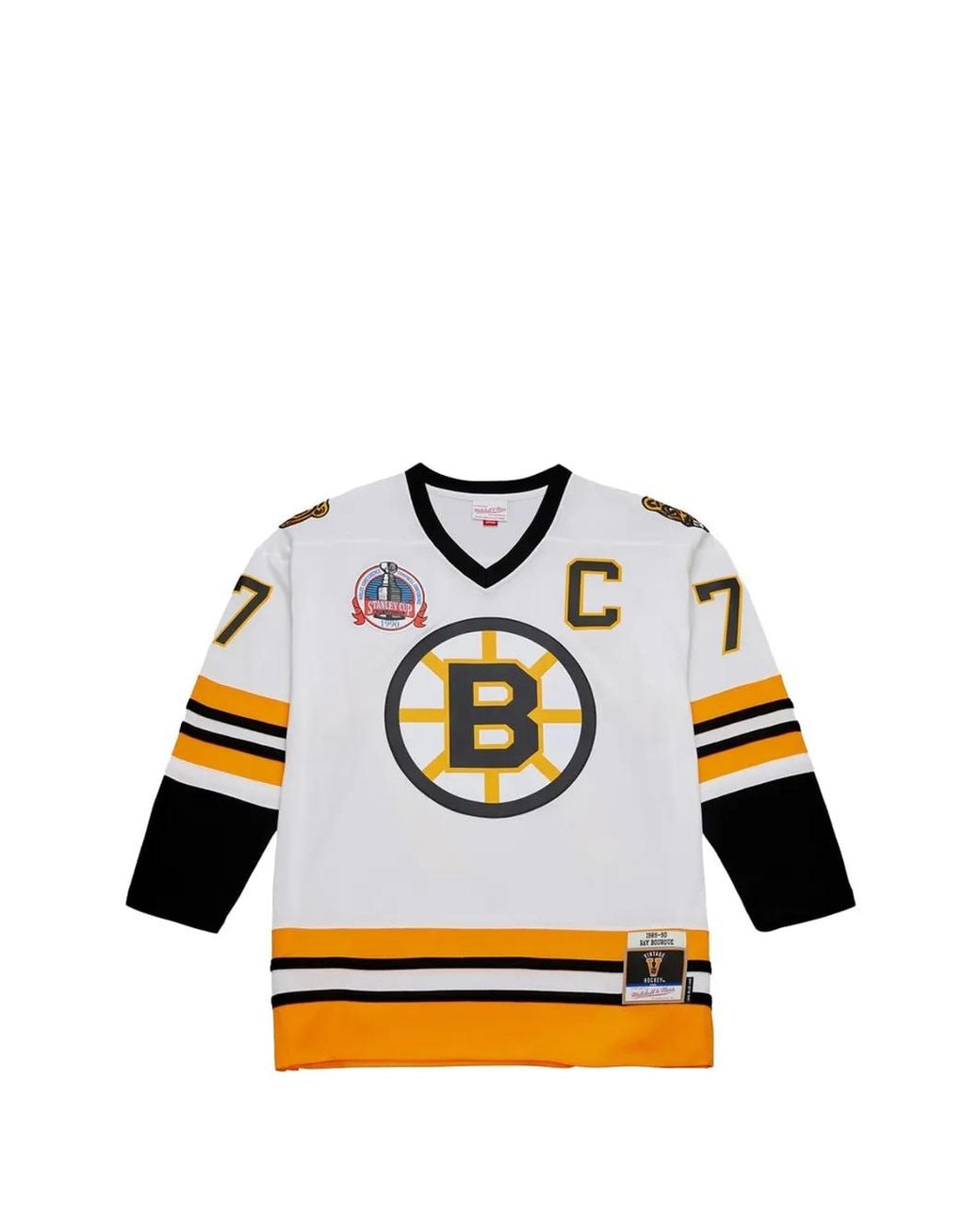 Mitchell & Ness Blue 1989 Boston Bruins Ray Bourque Jersey for men