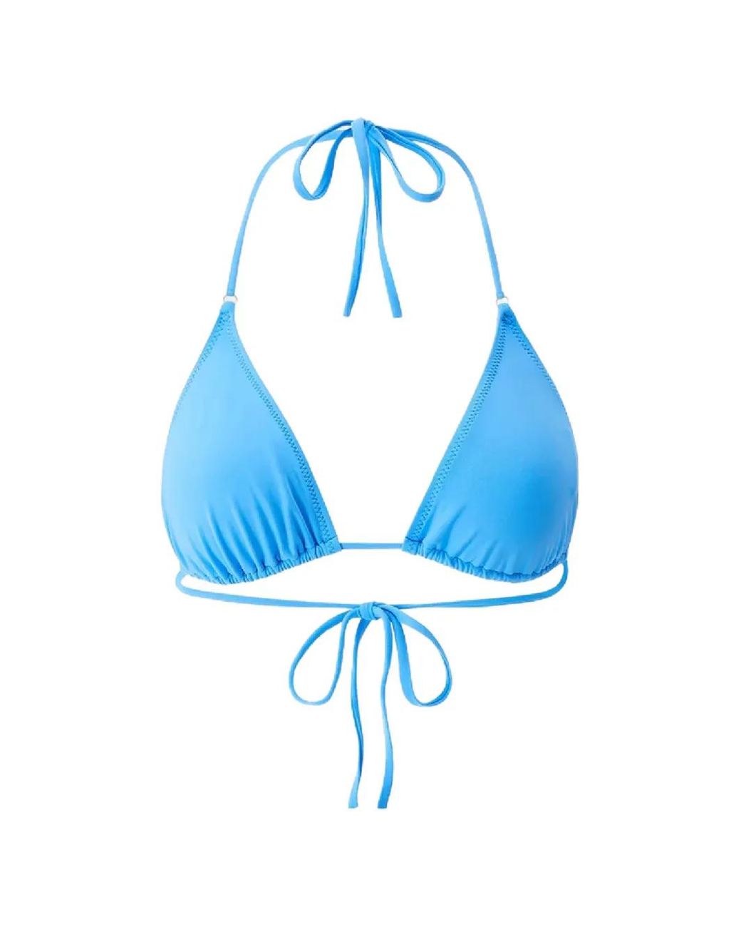 Melissa Odabash Blue Malibu Bikini Top