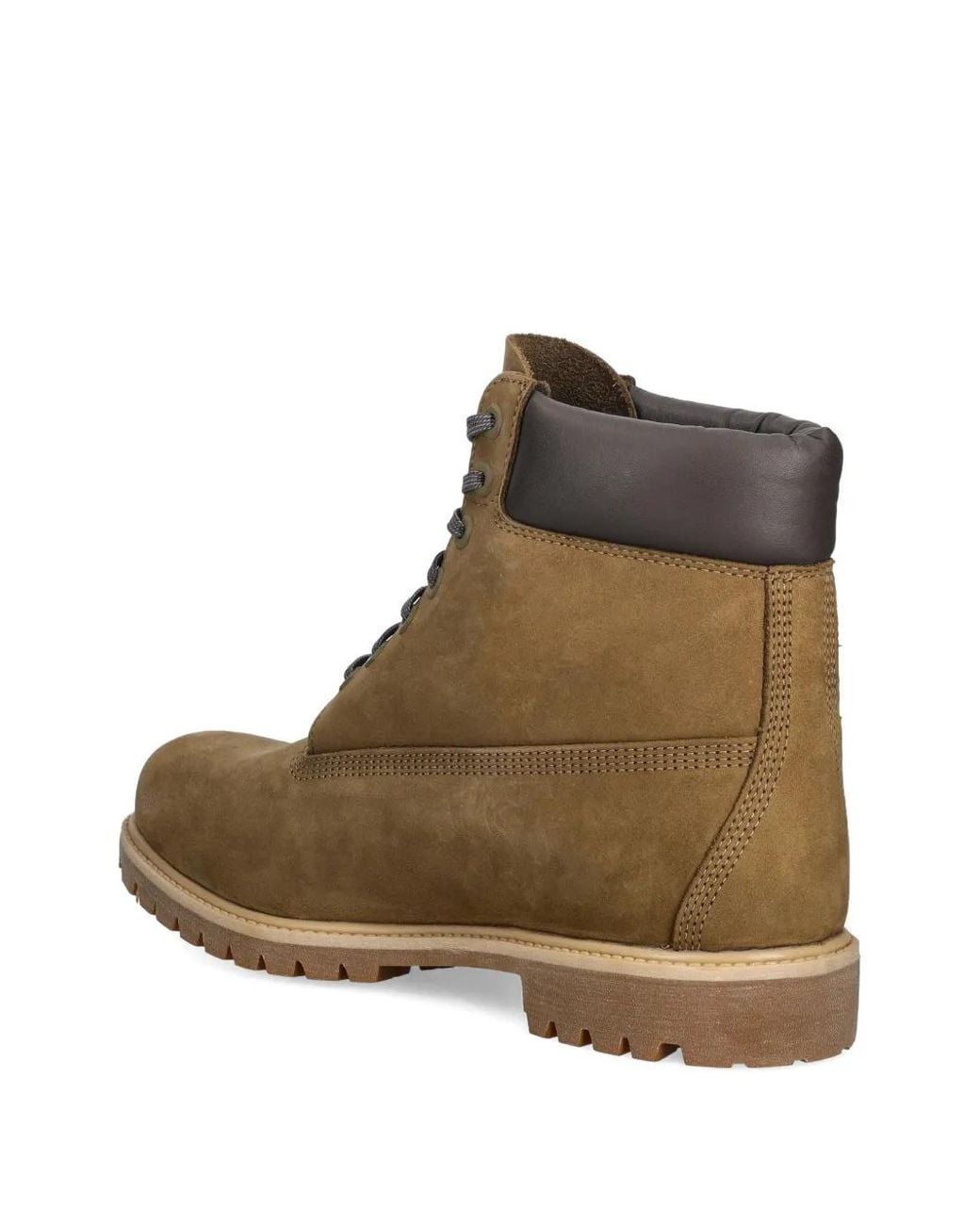 Timberland Brown Padded Collar Lace-Up Hiking Boots for men