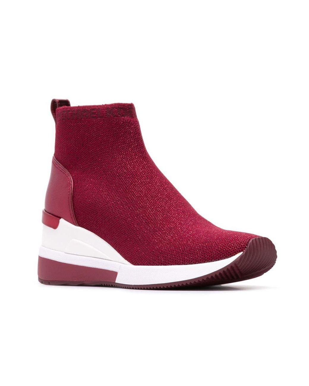 Michael kors skyler bootie on sale red