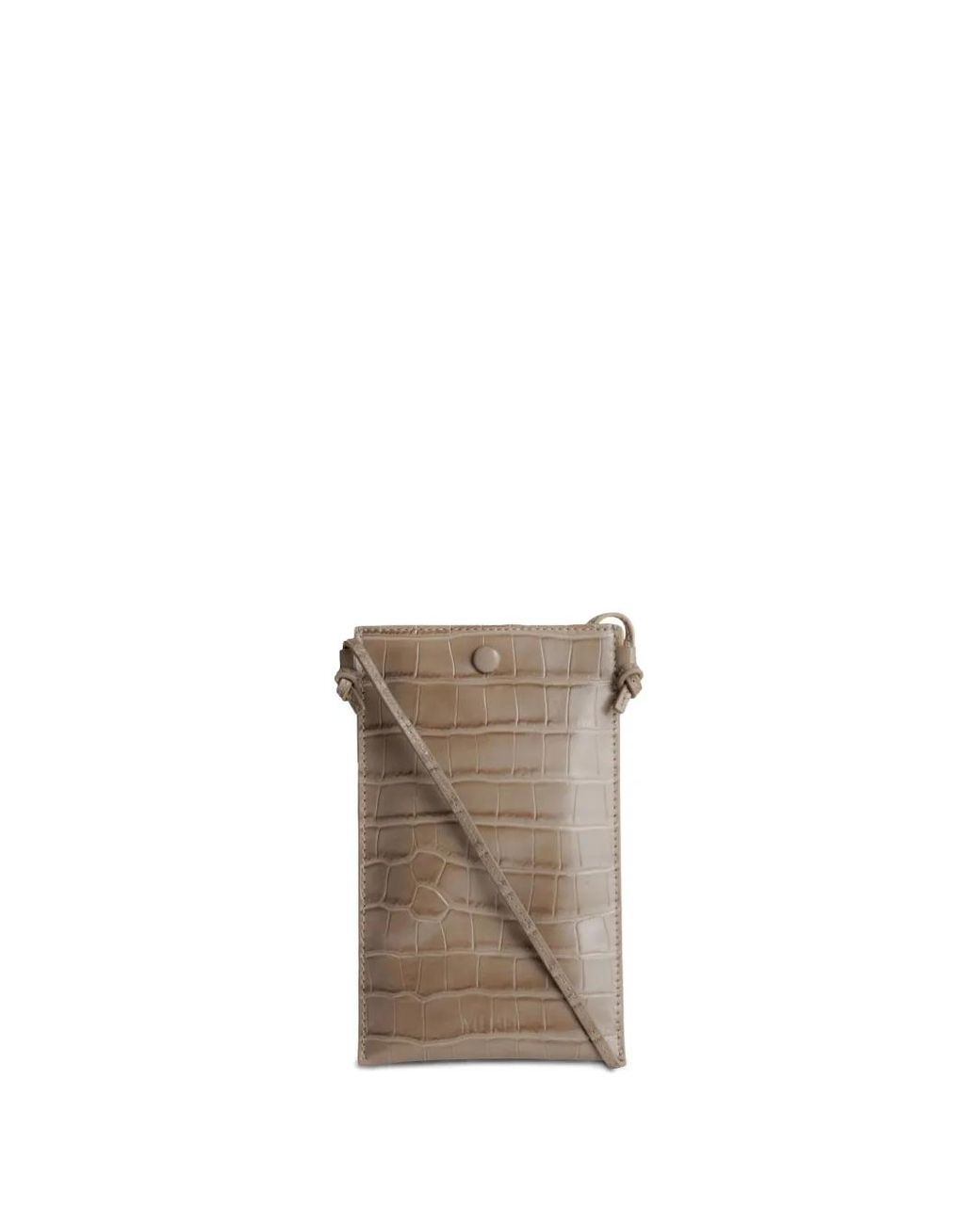 Yu Mei White Luci Crossbody Bag
