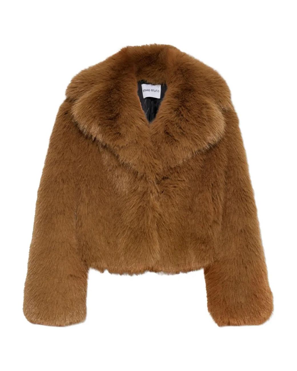 Stand Studio Brown Samara Collared Jacket