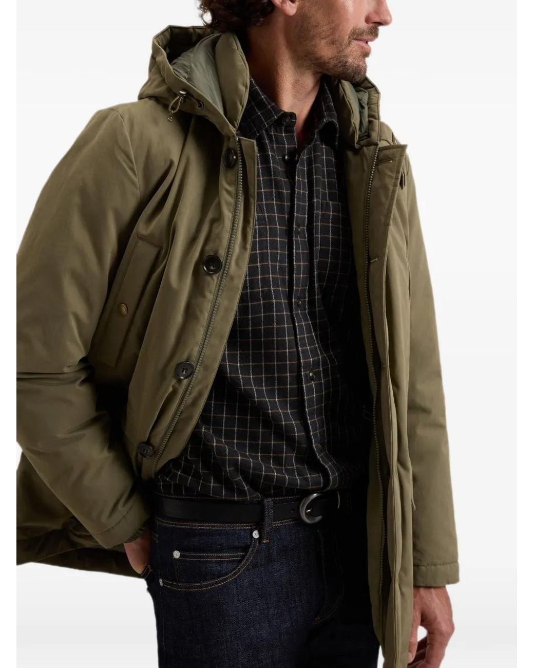 Woolrich Green Mountain Cloth Parka for men