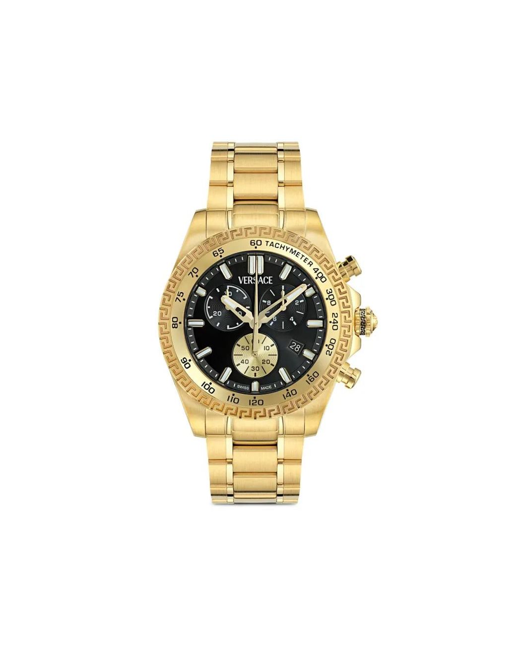 Versace Chrono X Uhr in Metallic für Herren