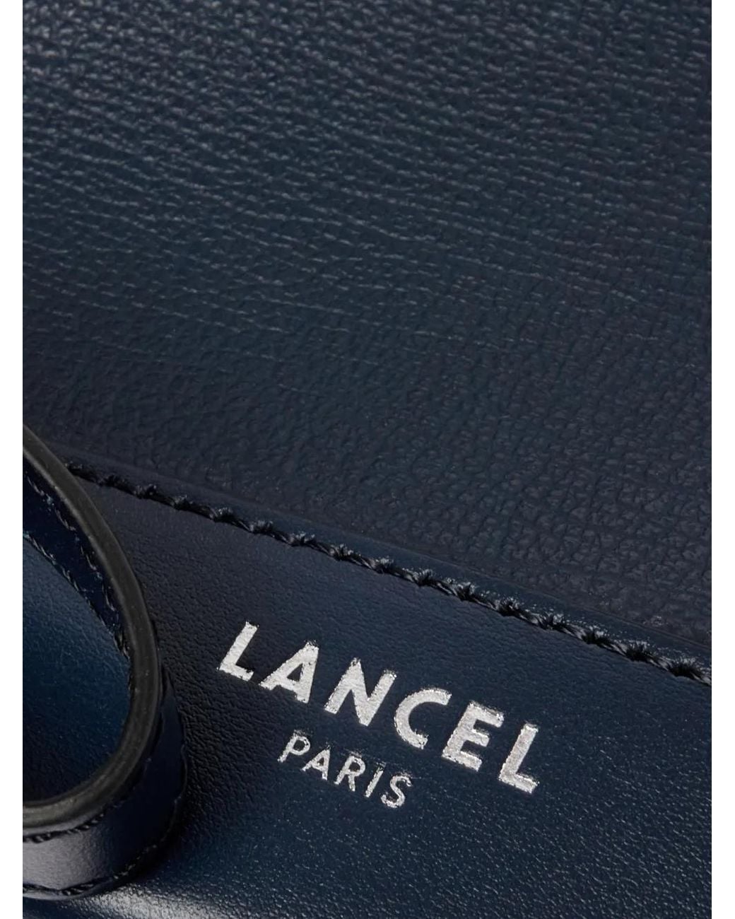 Lancel Blue Milo Clutch Bag for men