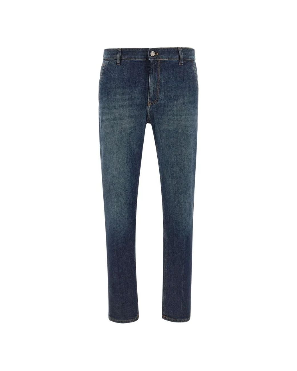 PT Torino Blue Indie Tapered-Fit Jeans for men