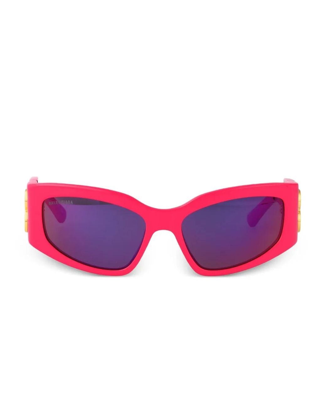 Balenciaga Red Cat-Eye Frame Sunglasses