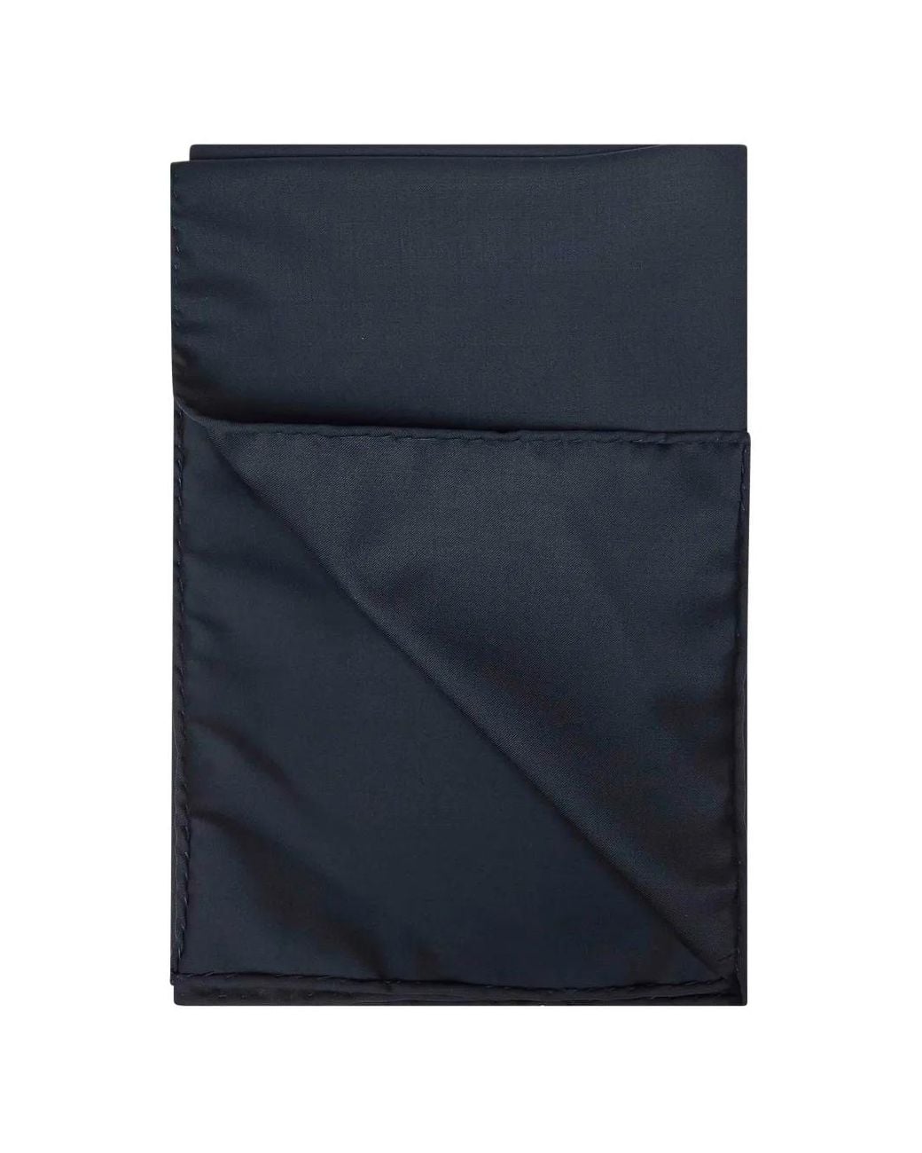 D4.0 Blue Hand-Finished Square Scarf for men