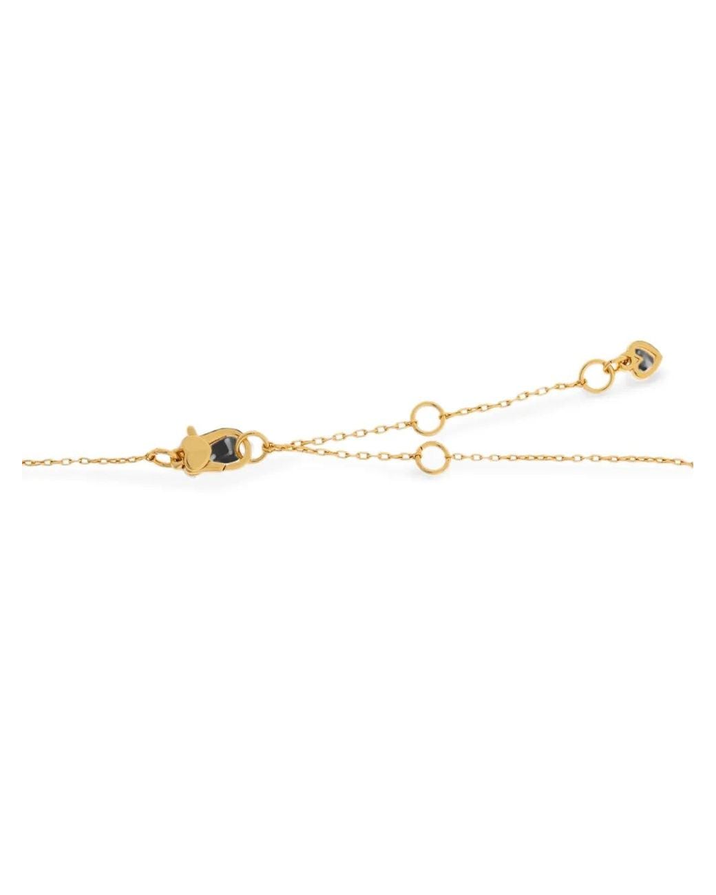 Kate Spade White French-Fries Pendant Necklace