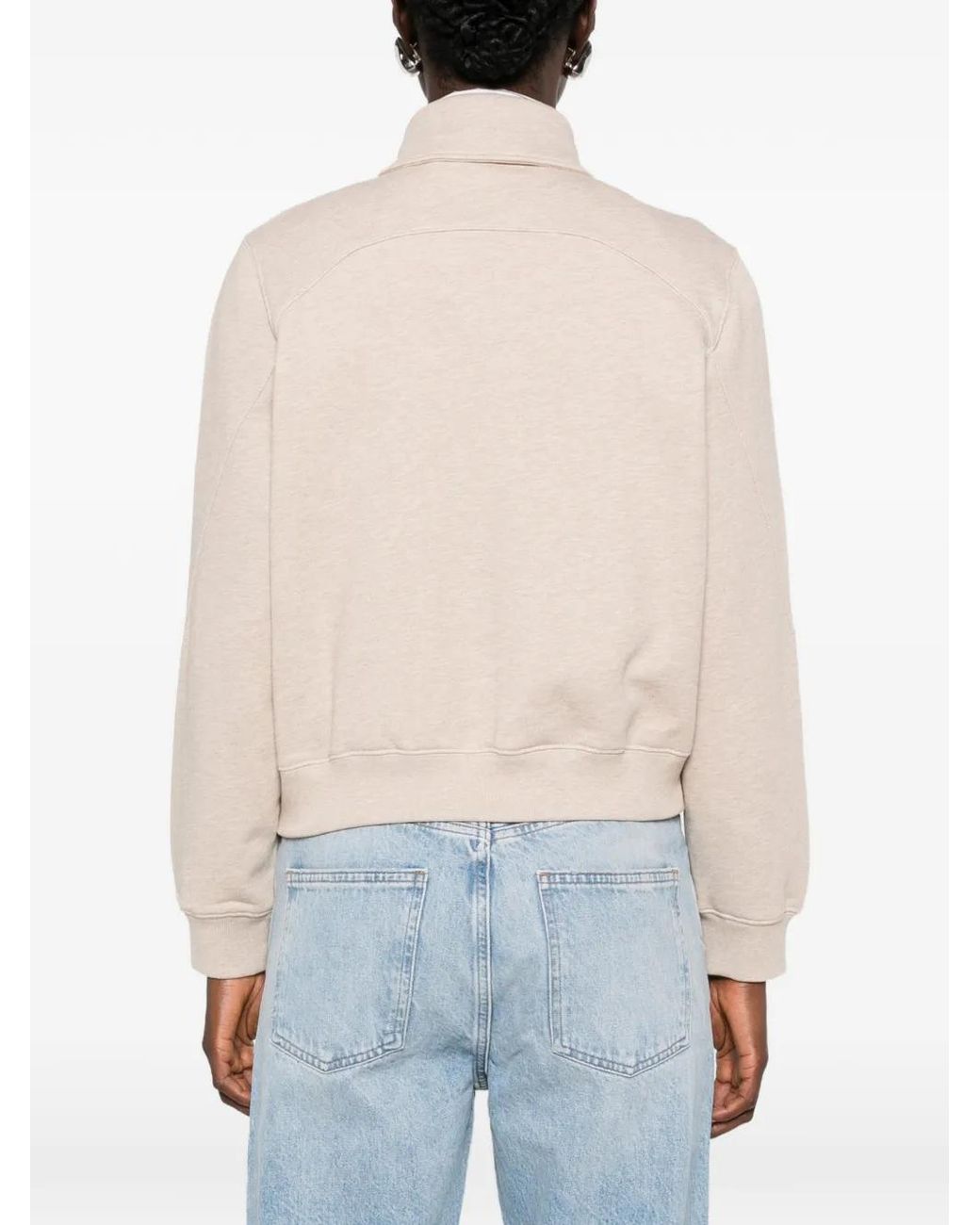 Maison Kitsuné Natural Fox-Patch Polo Shirt