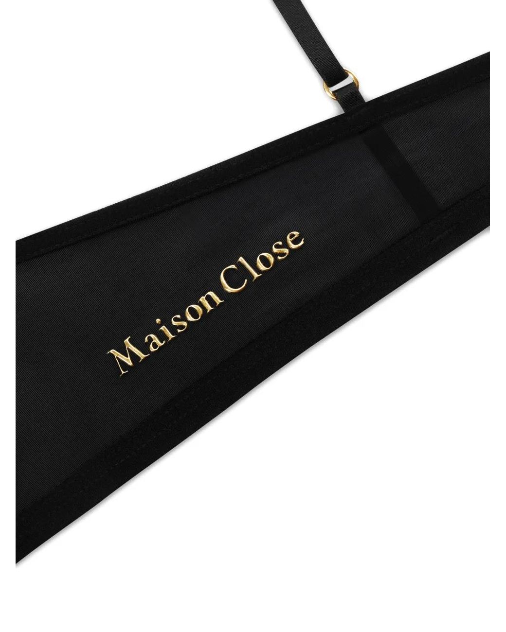 Maison Close Black Double Sens Bra